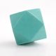 Sage Green Geometric Wooden Cabinet Knob